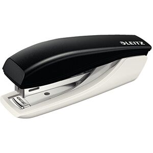 Leitz Mini Agrafeuse de Bureau, Capacité 10 Feuilles, Noir, Boîtier Ergonomique, Gamme NeXXt, 55170095 - Publicité Leitz Mini Agrafeuse de Bureau, Capacité 10 Feuilles, Noir, Boîtier Ergonomique, Gamme NeXXt, 55170095 - Publicité