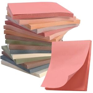 Guzeelu Post-it Notes Sticky 16 Blocs 76 x 76 mm, Notes Autocollantes Couleurs Vintage, Papier Recyclable, Adhérence Fiable Pour Bureau École Maison Organisation - Publicité Guzeelu Post-it Notes Sticky 16 Blocs 76 x 76 mm, Notes Autocollantes Couleurs Vintage, Papier Recyclable, Adhérence Fiable Pour Bureau École Maison Organisation - Publicité