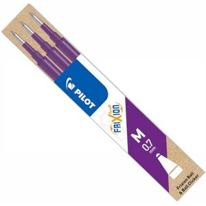 PILOT Pen BLS-FR7 Frixion Ball Mine de rechange pour stylo Différents coloris, violett, 3er Set - Publicité PILOT Pen BLS-FR7 Frixion Ball Mine de rechange pour stylo Différents coloris, violett, 3er Set - Publicité