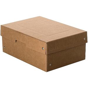 FALKEN Ref. 22001816000F PureBox Nature 1 boîte de rangement avec couvercle emballage cadeau sans plastique format A5 hauteur 100 mm poignée découpée entourée d'un ruban - Publicité FALKEN Ref. 22001816000F PureBox Nature 1 boîte de rangement avec couvercle emballage cadeau sans plastique format A5 hauteur 100 mm poignée découpée entourée d'un ruban - Publicité