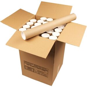 Ambassador Cardboard Postal Tube, 50mm diameter x 450mm (Box of 25) - Publicité Ambassador Cardboard Postal Tube, 50mm diameter x 450mm (Box of 25) - Publicité