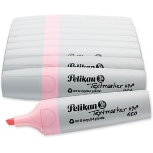 Pelikan Lot de 10 surligneurs 490 eco, rose pastel, dans une boîte pliante - Publicité Pelikan Lot de 10 surligneurs 490 eco, rose pastel, dans une boîte pliante - Publicité
