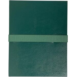 Exacompta Réf. 633E Carton de 10 chemises à dos extensible balacron 1 rabat fermeture par sangle auto-agrippante/scratch dimensions 24 x 32 cm pour documents au format A4 vert foncé - Publicité Exacompta Réf. 633E Carton de 10 chemises à dos extensible balacron 1 rabat fermeture par sangle auto-agrippante/scratch dimensions 24 x 32 cm pour documents au format A4 vert foncé - Publicité