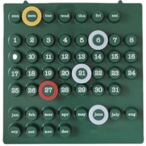 YXWJ 48x49x5.8 cm(18.9x19.3x2.3 in) Calendrier perpétuel Simple Calendrier de Bureau Calendriers et Fournitures de Bureau Décoration Murale - Publicité YXWJ 48x49x5.8 cm(18.9x19.3x2.3 in) Calendrier perpétuel Simple Calendrier de Bureau Calendriers et Fournitures de Bureau Décoration Murale - Publicité