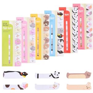 volumoon 6 Set Notes Autocollantes Couleur, Mini Notes Adhésives Mignon, Feuilles Animaux, Marque Page Adhesives, Pastel pour École Bureau - Publicité volumoon 6 Set Notes Autocollantes Couleur, Mini Notes Adhésives Mignon, Feuilles Animaux, Marque Page Adhesives, Pastel pour École Bureau - Publicité