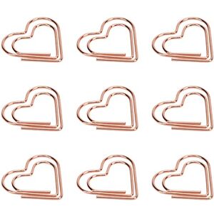 CUEI Trombones en métal Mignons, 100 pièces en Forme de Coeur Portable en Forme d'amour Trombones en Or Rose Trombones de Bureau Trombones en métal pour Le Bureau de l'école(#1) - Publicité CUEI Trombones en métal Mignons, 100 pièces en Forme de Coeur Portable en Forme d'amour Trombones en Or Rose Trombones de Bureau Trombones en métal pour Le Bureau de l'école(#1) - Publicité