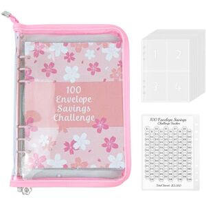 momgyaamz Enveloppes Budget, Petit Budget Planner Cahier de Finances Personnelles, Planner Budget, Portefeuille avec Enveloppe Budgétaire, Classeur Budget avec Fermeture éclair, Rose Cerise, 1 Pièce - Publicité momgyaamz Enveloppes Budget, Petit Budget Planner Cahier de Finances Personnelles, Planner Budget, Portefeuille avec Enveloppe Budgétaire, Classeur Budget avec Fermeture éclair, Rose Cerise, 1 Pièce - Publicité