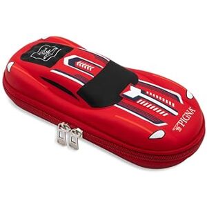 Pigna Trousse BBurago Rouge, Rigide avec Compartiments Internes, Porte-Stylos et Filet, Collection Exclusif BBurago x - Publicité Pigna Trousse BBurago Rouge, Rigide avec Compartiments Internes, Porte-Stylos et Filet, Collection Exclusif BBurago x - Publicité