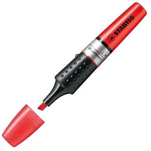 STABILO Surligneur LUMINATOR Niveau d'encre Visible Pte Biseautée Rouge - Publicité STABILO Surligneur LUMINATOR Niveau d'encre Visible Pte Biseautée Rouge - Publicité