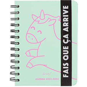 Mr. Wonderful Mr.Wonderful Agenda Teen petit format 2023-2024 Semainier Mint Fais que ça arrive - Publicité Mr. Wonderful Mr.Wonderful Agenda Teen petit format 2023-2024 Semainier Mint Fais que ça arrive - Publicité