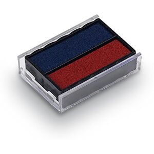 Trodat 6/4850/2 Bicolore bleu/rouge lot de 10 cassettes d'encrage - Publicité Trodat 6/4850/2 Bicolore bleu/rouge lot de 10 cassettes d'encrage - Publicité