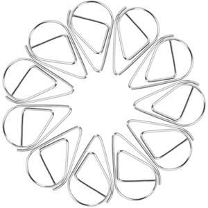 Disnace Trombone-50Pcs Petits Trombones En Métal,Trombones Fantaisie en Forme de Goutte d'Eau, Pince de Bureau,Trombones pour Bureau Livre Document Papier Photo Papier(25 * 16mm) (Argent) - Publicité Disnace Trombone-50Pcs Petits Trombones En Métal,Trombones Fantaisie en Forme de Goutte d'Eau, Pince de Bureau,Trombones pour Bureau Livre Document Papier Photo Papier(25 * 16mm) (Argent) - Publicité