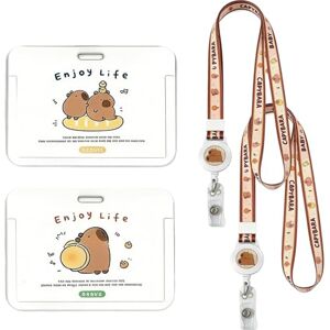 DGTSYAL 2 PCS Capybara Porte Badge, Capybara Cordon Tour de Cou avec Porte-cartes, Capybara Lanyard Strap Neck avec Swivel Lobster Clasp avec Poche Zippée pour Carte d'identité (Hamburger+Baguette) - Publicité DGTSYAL 2 PCS Capybara Porte Badge, Capybara Cordon Tour de Cou avec Porte-cartes, Capybara Lanyard Strap Neck avec Swivel Lobster Clasp avec Poche Zippée pour Carte d'identité (Hamburger+Baguette) - Publicité