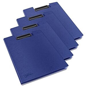 Rapesco 1698 Germ-Savvy Antibactérien, Porte-Blocs à Rabat A4, Bleu, Lot de 4 - Publicité Rapesco 1698 Germ-Savvy Antibactérien, Porte-Blocs à Rabat A4, Bleu, Lot de 4 - Publicité