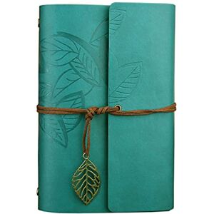 NectaRoy Classique Carnet en Faux Cuir Couverture Feuilles à Cordes Écriture Journal Agenda Cahier Voyage Journal Classique Rétro Couverture Carnet Agenda Carnet (105x145mm, Bleu) - Publicité NectaRoy Classique Carnet en Faux Cuir Couverture Feuilles à Cordes Écriture Journal Agenda Cahier Voyage Journal Classique Rétro Couverture Carnet Agenda Carnet (105x145mm, Bleu) - Publicité
