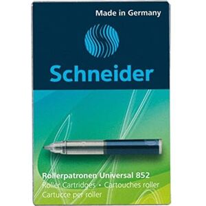 Schneider 185203 Cartouche d'encre Bleu, Boîte de 5 - Publicité Schneider 185203 Cartouche d'encre Bleu, Boîte de 5 - Publicité