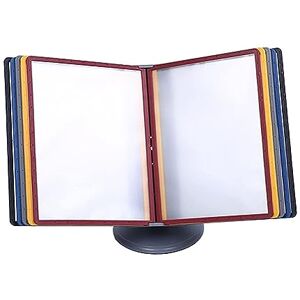 Pupitre De Table Porte Vue Sur Pied, 10 Panneaux, Porte-fichiers De Bureau Réglable, Porte-classeur Rabattable, Pour Bureau, Atelier, Restaurant, Affichage Et Stockage Documents A4 (Color : Multi-c - Publicité Pupitre De Table Porte Vue Sur Pied, 10 Panneaux, Porte-fichiers De Bureau Réglable, Porte-classeur Rabattable, Pour Bureau, Atelier, Restaurant, Affichage Et Stockage Documents A4 (Color : Multi-c - Publicité