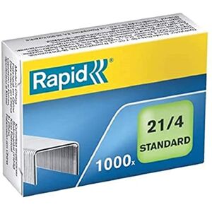 Rapid 24867600 Boîte de 1000 Agrafes 21/4 mm Galva - Publicité Rapid 24867600 Boîte de 1000 Agrafes 21/4 mm Galva - Publicité
