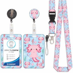 Iirlvior Porte Badge avec Cordon Tour De Cou avec Porte-Cartes, Porte Cartes Avec Enrouleurs de Badge Rétractable, Détachable Lanyard, Swivel Lobster Clasp, pour porte badges d'Identification (Dinosaure-2) - Publicité Iirlvior Porte Badge avec Cordon Tour De Cou avec Porte-Cartes, Porte Cartes Avec Enrouleurs de Badge Rétractable, Détachable Lanyard, Swivel Lobster Clasp, pour porte badges d'Identification (Dinosaure-2) - Publicité