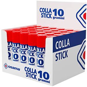 OSAMA Colle Forte Stick Extra Adhésive, 30 Bâtons, 10 gr Set Colles sans Solvants pour Papeterie Bureau et Fourniture Scolaire Résistante et sans Grumeaux sur Papier et Carton, Sûre pour Enfants - Publicité OSAMA Colle Forte Stick Extra Adhésive, 30 Bâtons, 10 gr Set Colles sans Solvants pour Papeterie Bureau et Fourniture Scolaire Résistante et sans Grumeaux sur Papier et Carton, Sûre pour Enfants - Publicité