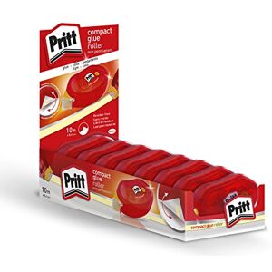 Pritt Compact Roller Colle adhésifs et colles (Cassette, Dévidoir scotch, 10 m, Non-permanent, 8,4 mm, 4 g) 1 unité - Publicité Pritt Compact Roller Colle adhésifs et colles (Cassette, Dévidoir scotch, 10 m, Non-permanent, 8,4 mm, 4 g) 1 unité - Publicité