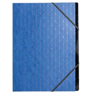 Exacompta Réf. 56350E 1 Trieur HARMONIKA Néo Déco avec élastiques couverture en carte 400g/m2 et intérieur en carte recylcée 7 compartiments dim 24 x 32 cm pour A4 couleurs aléatoires - Publicité Exacompta Réf. 56350E 1 Trieur HARMONIKA Néo Déco avec élastiques couverture en carte 400g/m2 et intérieur en carte recylcée 7 compartiments dim 24 x 32 cm pour A4 couleurs aléatoires - Publicité