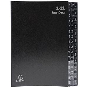 Exacompta Ordonator 57044E Trieur rigide économique 32 compartiments alphanumériques 24 x 34 Noir - Publicité Exacompta Ordonator 57044E Trieur rigide économique 32 compartiments alphanumériques 24 x 34 Noir - Publicité
