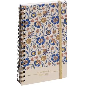 Exacompta 1604537E Agenda semainier à spirale SAS Lady 16S Color Design 9x16 cm Septembre 2026 à Août 2007 Fleur - Publicité Exacompta 1604537E Agenda semainier à spirale SAS Lady 16S Color Design 9x16 cm Septembre 2026 à Août 2007 Fleur - Publicité