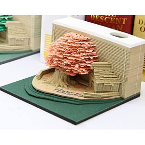 FOMTOR Blocs de Notes 3D, Notes Autocollantes en Papier, Notes Art Bloc 3D Décoration, Bricolage Papier Notes Idées Décoration Cadeau (Treehouse 200 pcs Rose) - Publicité FOMTOR Blocs de Notes 3D, Notes Autocollantes en Papier, Notes Art Bloc 3D Décoration, Bricolage Papier Notes Idées Décoration Cadeau (Treehouse 200 pcs Rose) - Publicité