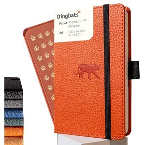 Dingbats* Notebooks Dingbats* Faune Petit Carnet de Notes A6 Ligné Couverture Rigide, Journal en Cuir PU Poche, Fermeture élastique, Porte-stylo, Marque-page - Publicité Dingbats* Notebooks Dingbats* Faune Petit Carnet de Notes A6 Ligné Couverture Rigide, Journal en Cuir PU Poche, Fermeture élastique, Porte-stylo, Marque-page - Publicité