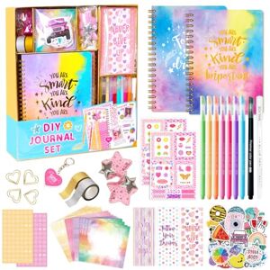 MINYUGUT Kit de journal à faire soi, même avec couverture rigide – Cadeaux de Pâques pour filles de 8 à 12 ans, cadeau d'anniversaire pour enfants de 8, 9, 10, 11, 12 ans – Scrapbook, agenda et papeterie, kit - Publicité MINYUGUT Kit de journal à faire soi, même avec couverture rigide – Cadeaux de Pâques pour filles de 8 à 12 ans, cadeau d'anniversaire pour enfants de 8, 9, 10, 11, 12 ans – Scrapbook, agenda et papeterie, kit - Publicité