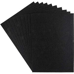 ideen mit herz Lot de 10 feuilles de feutre autocollantes Noir 1 mm Format A4 Idéal pour le bricolage ou comme patins en feutre - Publicité ideen mit herz Lot de 10 feuilles de feutre autocollantes Noir 1 mm Format A4 Idéal pour le bricolage ou comme patins en feutre - Publicité