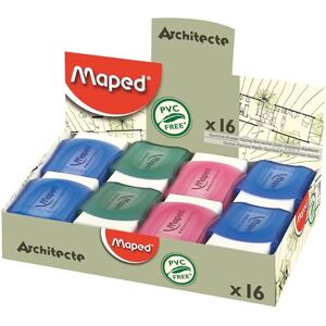 Maped 24488 Gomme caoutchouc naturel dessin étui plastique protection Couleur Assorties - Publicité Maped 24488 Gomme caoutchouc naturel dessin étui plastique protection Couleur Assorties - Publicité