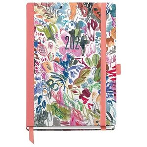 Miquelrius Agenda annuel 2024, Jour Page, Taille Journal 122 x 168 mm, Couverture rigide, Reliure cousue, Fermeture avec caoutchouc, Espagnol, Anglais et Portugais, Aquarelle avec stamping bleu - Publicité Miquelrius Agenda annuel 2024, Jour Page, Taille Journal 122 x 168 mm, Couverture rigide, Reliure cousue, Fermeture avec caoutchouc, Espagnol, Anglais et Portugais, Aquarelle avec stamping bleu - Publicité