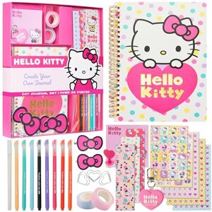 Hello Kitty Journaling Kit DIY pour Fille et Ados, Carnet A5, Planche Autocollant, Porte Clés, Notes Autocollantes et Accessoires (Rose ) - Publicité Hello Kitty Journaling Kit DIY pour Fille et Ados, Carnet A5, Planche Autocollant, Porte Clés, Notes Autocollantes et Accessoires (Rose ) - Publicité