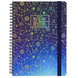 LEGAMI Agenda hebdomadaire Spiralé 2025-2026, Stars, 16 Mois larges, Agenda de septembre 2025 à décembre 2026, Fermeture avec élastique, papier certifié FSC, 15 x 21 cm - Publicité LEGAMI Agenda hebdomadaire Spiralé 2025-2026, Stars, 16 Mois larges, Agenda de septembre 2025 à décembre 2026, Fermeture avec élastique, papier certifié FSC, 15 x 21 cm - Publicité