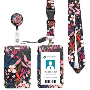 Jesustree Porte Badge de Carte d'Identification avec Cordon Tour de Cou, Cordon Porte Badge avec Lanières Rétractables pour Carte d'identité, Carte d'Étudiant, Clés - Publicité Jesustree Porte Badge de Carte d'Identification avec Cordon Tour de Cou, Cordon Porte Badge avec Lanières Rétractables pour Carte d'identité, Carte d'Étudiant, Clés - Publicité