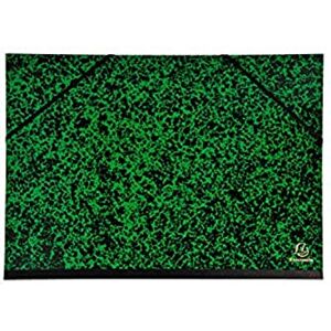 Exacompta Réf. 542000E Lot de 10 cartons à dessin Annonay avec élastiques dos toilé garde blanche dimensions 32 x 45 cm format à classer A3 (297 x 420 mm) couleur vert - Publicité Exacompta Réf. 542000E Lot de 10 cartons à dessin Annonay avec élastiques dos toilé garde blanche dimensions 32 x 45 cm format à classer A3 (297 x 420 mm) couleur vert - Publicité