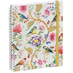 Exacompta 2005038E Agenda de bureau Lady 20S spiralé Sophie Adde 15 x 21 cm Semainier Janvier à Décembre 2026 Visuel Oiseaux - Publicité Exacompta 2005038E Agenda de bureau Lady 20S spiralé Sophie Adde 15 x 21 cm Semainier Janvier à Décembre 2026 Visuel Oiseaux - Publicité