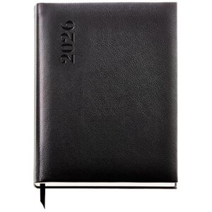 Miquelrius Agenda semainier 2026, format A4 (210 x 270 mm), couverture rigide cousue en simili cuir, espagnol EN-PT, noir - Publicité Miquelrius Agenda semainier 2026, format A4 (210 x 270 mm), couverture rigide cousue en simili cuir, espagnol EN-PT, noir - Publicité