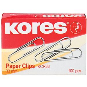 Kores Trombones 50 mm rond 100 pièces - Publicité Kores Trombones 50 mm rond 100 pièces - Publicité