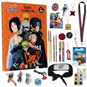 NARUTO Calendrier de L'avent 2025 Garçon Compte à Rebours Noel 24 Surprises Papeterie Original Anime Accessoires Kawaii Stylos Lanière Porte-clés (Orange) - Publicité NARUTO Calendrier de L'avent 2025 Garçon Compte à Rebours Noel 24 Surprises Papeterie Original Anime Accessoires Kawaii Stylos Lanière Porte-clés (Orange) - Publicité