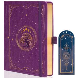 TIEFOSSI Carnet Tree of Life, Carnet Ligné A5 pour Femmes et Hommes, Journal Esthétique avec 316 Pages Numérotées, Journal à Couverture Rigide en Cuir Végétalien avec Marque-Page - Publicité TIEFOSSI Carnet Tree of Life, Carnet Ligné A5 pour Femmes et Hommes, Journal Esthétique avec 316 Pages Numérotées, Journal à Couverture Rigide en Cuir Végétalien avec Marque-Page - Publicité
