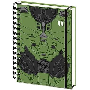 Pyramid Halo Infinite (Master Chief Armour) A5 Notebook Merchandising Ufficiale - Publicité Pyramid Halo Infinite (Master Chief Armour) A5 Notebook Merchandising Ufficiale - Publicité