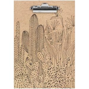 Clairefontaine 116054C Un Porte-Bloc 23x33 cm en Carton Motif Nature finition kraft Support pour réunion Collection Le Cerisier Blanc - Publicité Clairefontaine 116054C Un Porte-Bloc 23x33 cm en Carton Motif Nature finition kraft Support pour réunion Collection Le Cerisier Blanc - Publicité