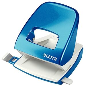 Leitz – Perforateur, 30 Feuilles, Réglette de Guidage avec Marquages des Formats, Métal, Emballage Blister, pour École Travail Maison, Bleu WOW, 50082036 - Publicité Leitz – Perforateur, 30 Feuilles, Réglette de Guidage avec Marquages des Formats, Métal, Emballage Blister, pour École Travail Maison, Bleu WOW, 50082036 - Publicité