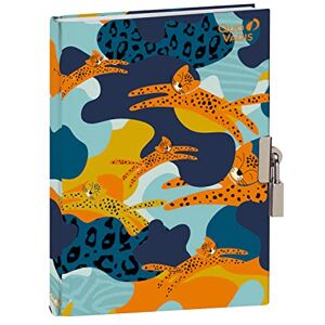 QUO VADIS Journal intime Animascot Multicolore 12x17 cm Papier Clairefontaine blanc Fabrication française Visuel jungle - Publicité QUO VADIS Journal intime Animascot Multicolore 12x17 cm Papier Clairefontaine blanc Fabrication française Visuel jungle - Publicité