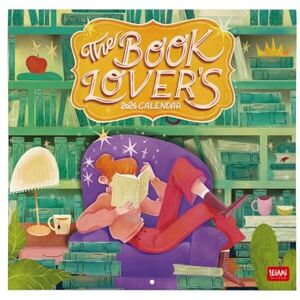LEGAMI Calendrier Mural 2026, Book Lover's, Grand Calendrier Mural, 12 Mois et Planificateur D'année, en 6 Langues, Espace pour Notes, Signes du Zodiaque, Jours Fériés Internationaux, 30 X 29 Cm - Publicité LEGAMI Calendrier Mural 2026, Book Lover's, Grand Calendrier Mural, 12 Mois et Planificateur D'année, en 6 Langues, Espace pour Notes, Signes du Zodiaque, Jours Fériés Internationaux, 30 X 29 Cm - Publicité
