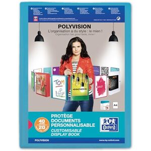 Oxford Elba Polyvision Porte-documents AA Bleu - Publicité Oxford Elba Polyvision Porte-documents AA Bleu - Publicité