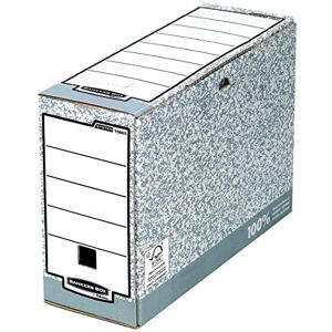 Fellowes 1080501 Papier Gris boite et range-archives boites et ranges-archives (Papier, Gris, A4, 150 g, 111 x 265 x 327 mm, 100 x 260 x 315 mm) - Publicité Fellowes 1080501 Papier Gris boite et range-archives boites et ranges-archives (Papier, Gris, A4, 150 g, 111 x 265 x 327 mm, 100 x 260 x 315 mm) - Publicité